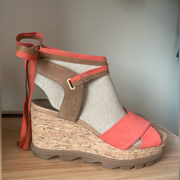 Sorel Shoes - Sorel cork platform Sandals